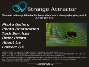 Sample of Strange Attractor